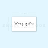 Stay Gold Temporary Tattoo (Set of 3)