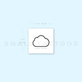 Cloud Temporary Tattoo (Set of 3)
