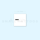 Knife Temporary Tattoo (Set of 3)