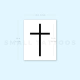 Cross Temporary Tattoo (Set of 3)