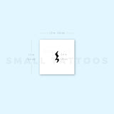 Crotchet Rest Temporary Tattoo (Set of 3)