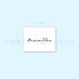 Obliviate Temporary Tattoo (Set of 3)