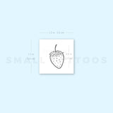 Strawberry Temporary Tattoo (Set of 3)