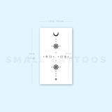 Wrist Ornament Temporary Tattoo (Set of 3)