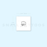 Knuckle Temporary Tattoo (Set of 3)