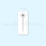 Shooting Star Temporary Tattoo (Set of 3)