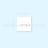 Handwritten Love Temporary Tattoo (Set of 3)
