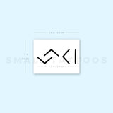 I Am Greater Than The Highs and Lows Temporary Tattoo (Set of 3)