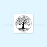 Sacred Tree of Life Temporary Tattoo (Set of 3)
