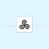 Triskele Temporary Tattoo (Set of 3)