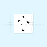 Crux Constellation Temporary Tattoo (Set of 3)