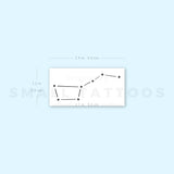 Big Dipper Constellation Temporary Tattoo
