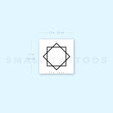 Star of Lakshmi Temporary Tattoo (Set of 3)