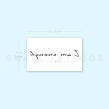 I Am Enough Temporary Tattoo (Set of 3)