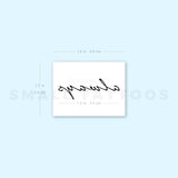 Always Temporary Tattoo (Set of 3)