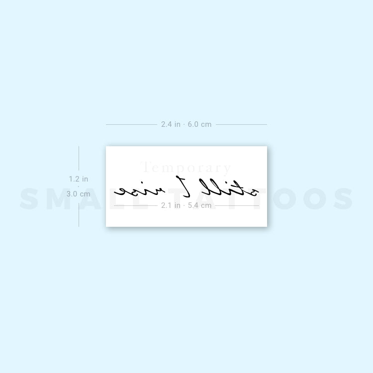 Still I Rise Temporary Tattoo (Set of 3)