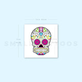 Sugar Skull Temporary Tattoo (Set of 3)