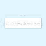Not All Those Who Wander Are Lost Temporary Tattoo (Set of 3)