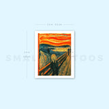 The Scream Temporary Tattoo (Set of 3)