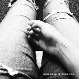 1985 Birth Year Temporary Tattoo (Set of 3)