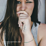 1990 Birth Year Temporary Tattoo (Set of 3)