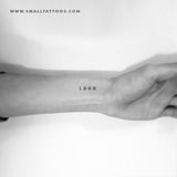 1996 Birth Year Temporary Tattoo (Set of 3)