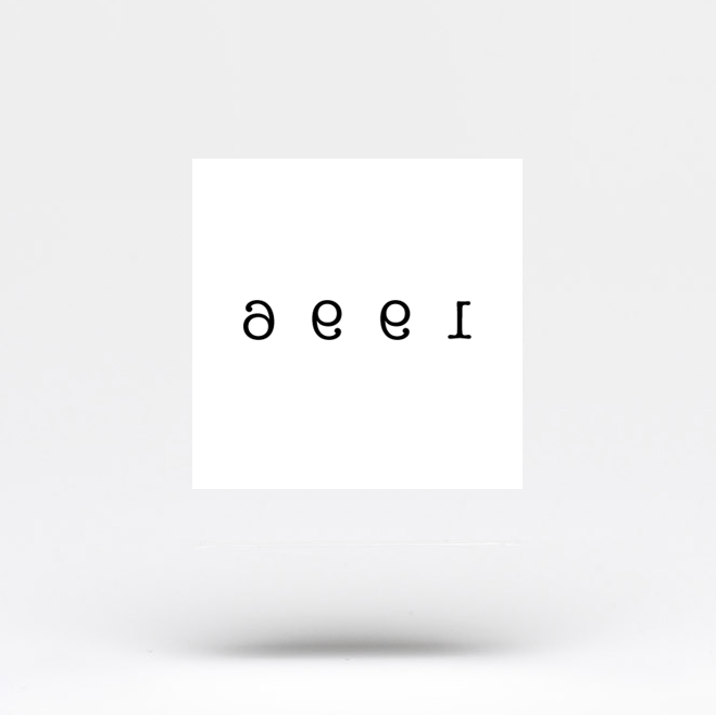 1996 Birth Year Temporary Tattoo (Set of 3)