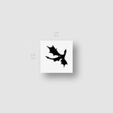 Black Dragon Temporary Tattoo (Set of 3)