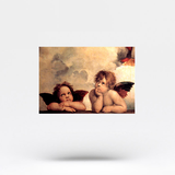 Raphael's Putti (Sistine Madonna) Temporary Tattoo (Set of 3)
