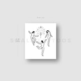 Witches' Sabbath Temporary Tattoo by Tukoi (Set of 3)