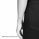 Aries Zodiac Symbol Temporary Tattoo (Set of 3)