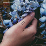 Broken Arrow Temporary Tattoo (Set of 3)