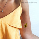 Avocado Temporary Tattoo (Set of 3)