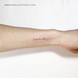C'est La Vie Temporary Tattoo (Set of 3)