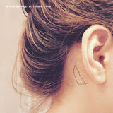 Small Capricornus Constellation Temporary Tattoo (Set of 3)