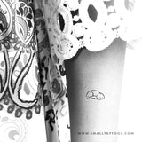 Sleepy Cat Temporary Tattoo (Set of 3)