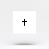 Tiny Cross Temporary Tattoo (Set of 3)