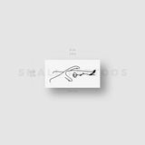 Crossed Legs Temporary Tattoo by Tukoi (Set of 3)