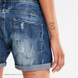 Double Heart Infinity Symbol Temporary Tattoo (Set of 3)