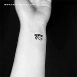 Small Eye of Horus (Left) Temporary Tattoo (Set of 3)