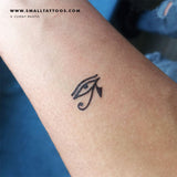 Small Eye of Ra Temporary Tattoo (Set of 3)