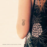 Pineapple Temporary Tattoo (Set of 3)