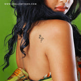 Small Flamingo Temporary Tattoo (Set of 3)