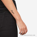 Forgive Temporary Tattoo (Set of 3)