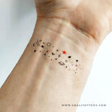 Galaxy Temporary Tattoo (Set of 3)