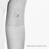 Flower Love Temporary Tattoo (Set of 3)