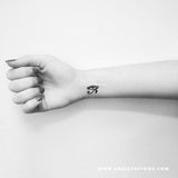 Small Eye of Ra Temporary Tattoo (Set of 3)