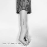 HP Symbol Chain Temporary Tattoo (Set of 3)