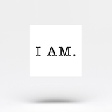I AM Temporary Tattoo (Set of 3)