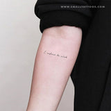 I Refuse To Sink Temporary Tattoo (Set of 3)